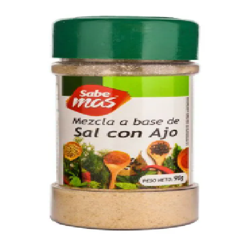 Especia Sabemas Sal De Ajo Frasco -90 gr
